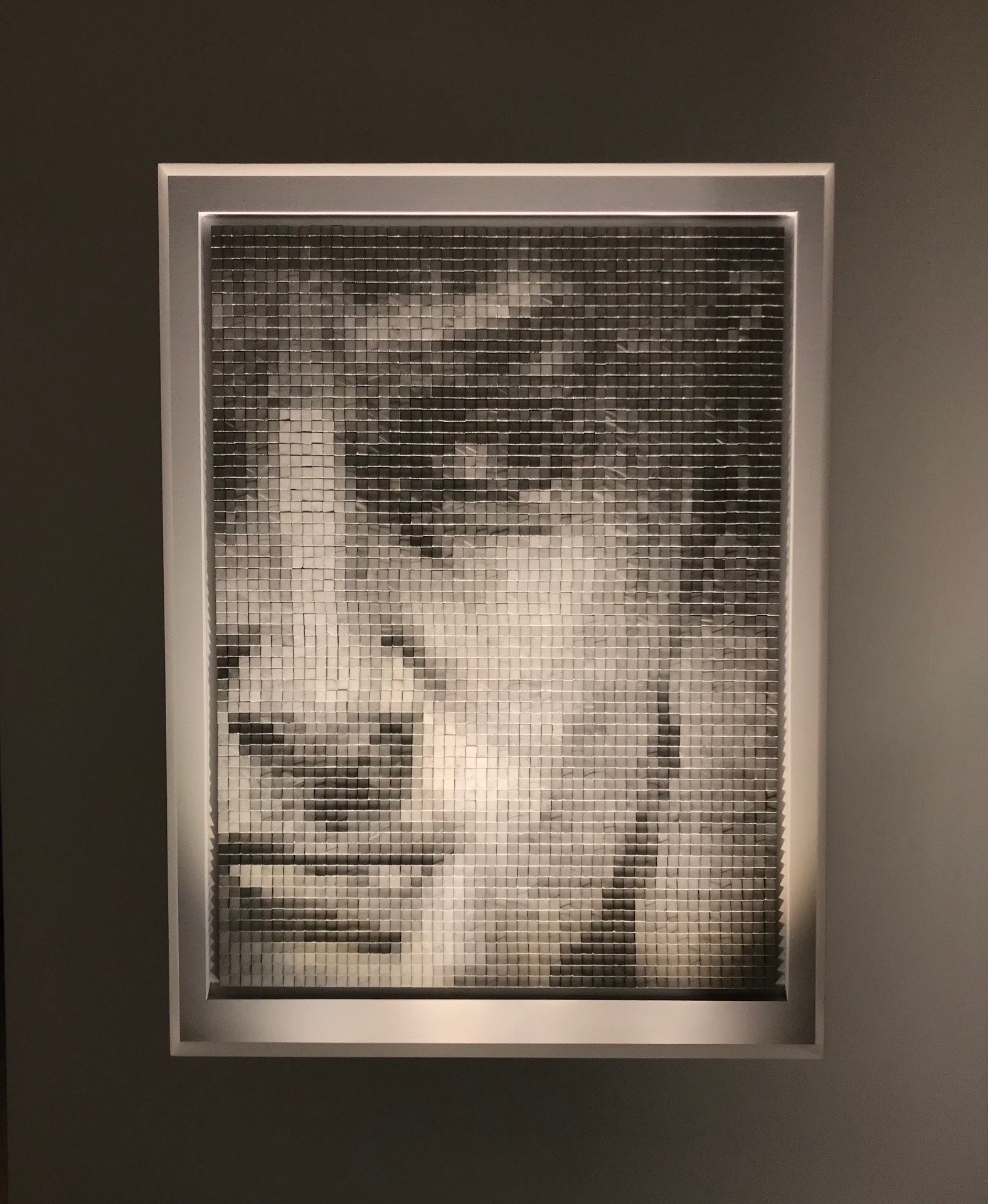 Cropped close view inspired by Michelangelo’s David