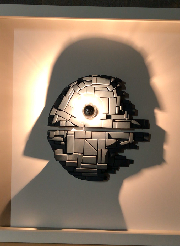 Darth Vader Dual-Image Silhouette